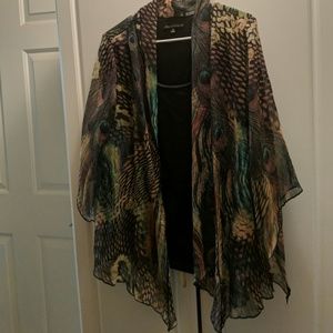 Sarah Michelle faux two piece tank and shell